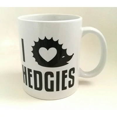 Sünös bögre - "I LOVE HEDGIES 1."