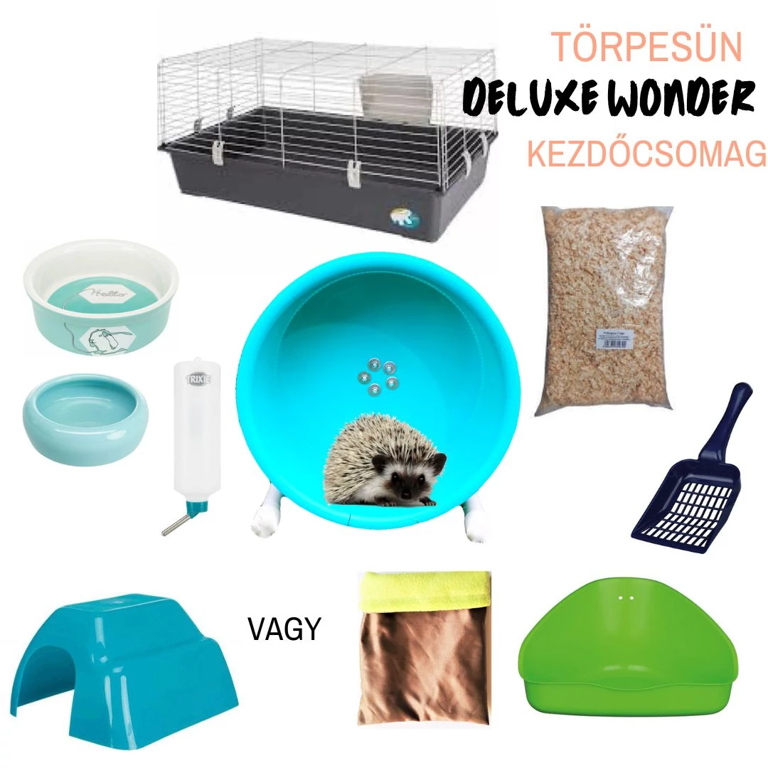 Törpesün DELUXE WONDER kezdőcsomag sünkerékkel